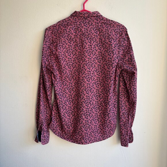 Scotch & Soda Cotton Paisley Button-Up Shirt - S/M - Picture 5 of 12